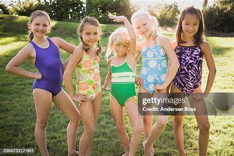 Tweens In Bathing Suits stock videos and footage